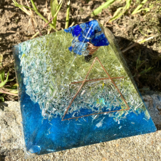 Air Elemental Orgonite Pyramid - Large