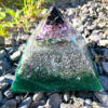 Health Wealth & Protection Orgonite Pyramid - Image 2