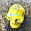 Beeswax Orgone Happy Skull with Amazonite & Pyrite - Image 11