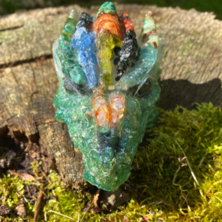 Connected & Protected Orgone Dragon’s Head