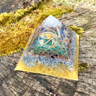 Eye of Ra Large Orgone Pyramid