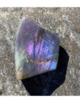 Polished Purple Labradorite 3" x 3.5"